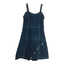 Guess Girls Denim Dress Size 16 XL Teen (Age 14–16) Stretch £55Adjustable Straps
