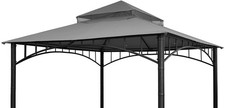 SCOCANOPY Replacement roof for Target Madaga Gazebo Model L-GZ136PST,Grey Gray