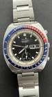 SEIKO Pogue Automatic Chronograph Mens Watch Vintage Stainless bracelet