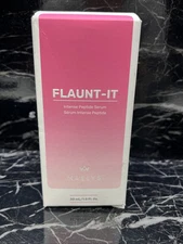 Maelys FLAUNT-IT 1 oz / 30mL  Intense Peptide Facial Serum  NEW in Box