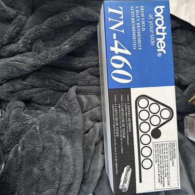 #ad Brother TN460 High Yield Laser Toner Cartridge Black $36.50