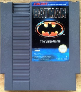 BATMAN THE VIDEO GAME CARTOUCHE SEULE 100% ORIGINALE NINTENDO NES PAL B EEC
