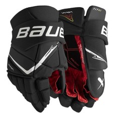 Bauer Vapor FLY40 Senior Hockey Gloves 14 Black White