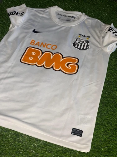 Santos 2012/13 Home Neymar Jr #11 Retro Soccer Football Shirt Jersey White M