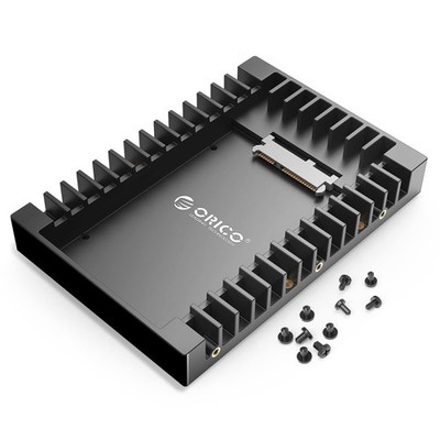 ORICO 2.5 SSD SATA to 3.5 Hard Drive Adapter Internal Bay Black 