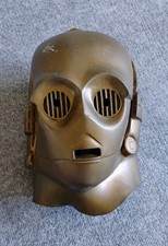 Star Wars Ben Cooper C-3PO Golden Latex Mask ...