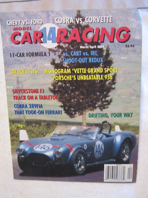 MODEL CAR RACING MARCH/APRIL ISSUE #14 2004 N.O.S