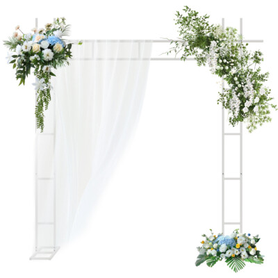 XXL Traubogen Hintergrund XXL Hochzeit Bogen Metall Traubogen Rund Hintergrund Blumen Runder Traubogen Deko Ständer Hintergrund Blumen Ballons