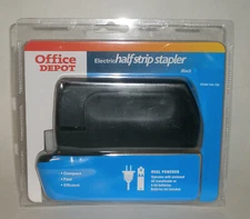Office Depot / Half-Strip Compact Electric Stapler - Black / New - Sealed!!