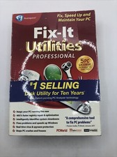 Fix-It Utilities Professional Software Opened