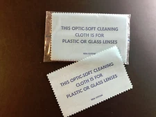 100% Cotton Dry Cleaning Cloth for Eyeglasses, Cameras, Cell Phones - Pkg of 20