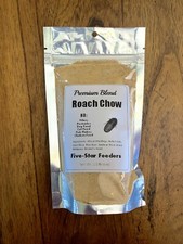 1/2 lb. Premium Roach Chow/Cricket Chow Protein Diet by Five-Star Feeders