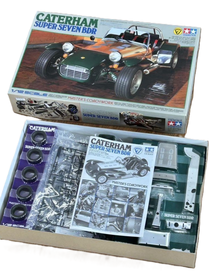 CALENDRIER TAMIYA 1995. Caterham Super Seven BDR 1/12. EUR 51,60 - FR