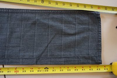 Jean Droit Homme Hudson Taille 32/32 - Gris Foncé Motif - Neuf (sans étiquette)