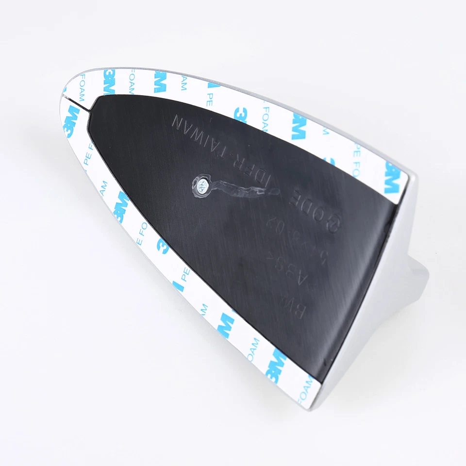 Universal Painted Silver Dummy Shark Fin BMW Style Roof Decorate Aerial Antenna - Image 4 of 4