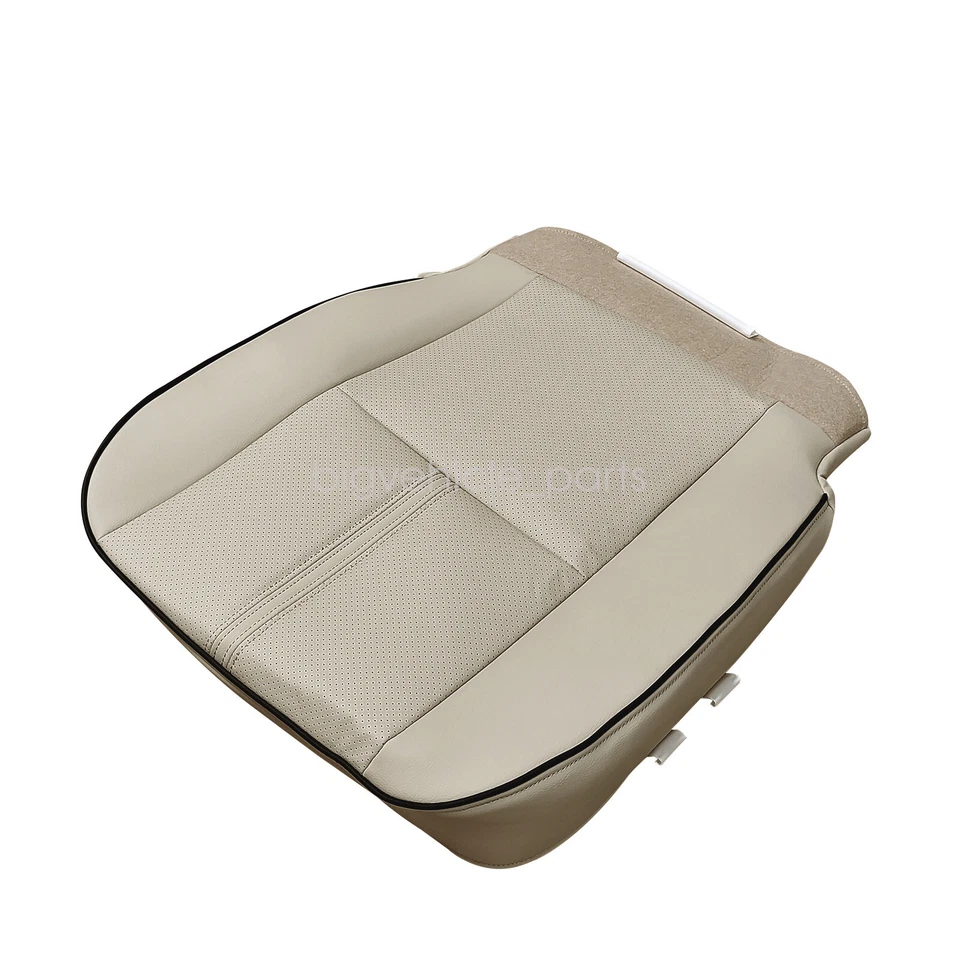 Driver Side Bottom Microfiber Leather Seat Cover Tan For 2010-2012 Lincoln MKZ Foto 4 de 4