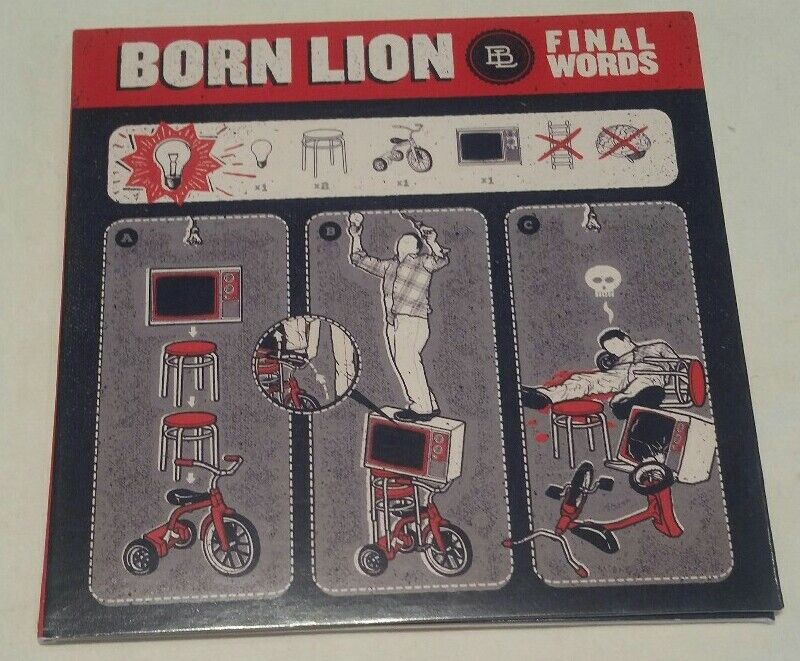 Final Words by Born Lion [Digipak/Slipcase](CD, Jul-2015, ABC/Universal)