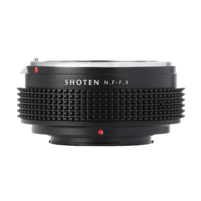 Shoten Lens Adapter Ring for Nikon F D Ai Ais to Fuji X X-T3 X-Pro2 X-A2 camera
