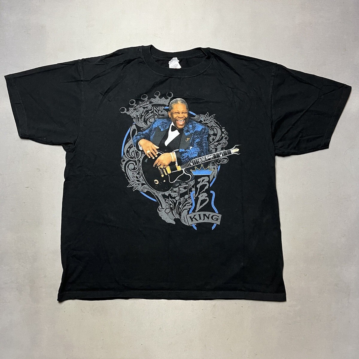 Vintage BB King Tour T Shirt Blues Jazz 2XL | eBay