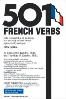 501 French Verbs (Barron's 501 French Verbs) (English and French Edition)