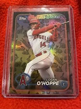 2024 Topps Rabbit Foil #298 Logan O’Hoppe LA Angels