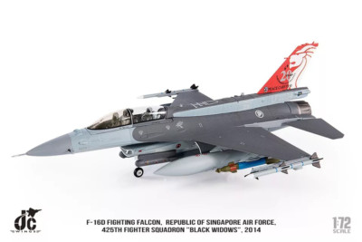 1:72 JC Wings F-16D FIGHTING FALCON. RSAF.425TH FIGHTER SQUADRON Diecast Model