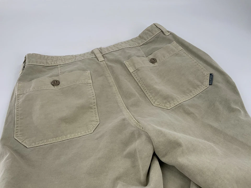 Pantalones de mezclilla Big Star 5 bolsillos 34x30 algodón tostado frente plano Md EE. UU. YGI K2-282 Foto 4 de 4