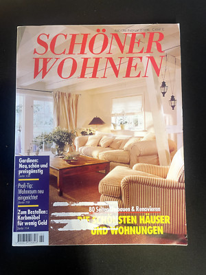 Schöner Wohnen. Monatszeitschrift.  Februar 2/1996