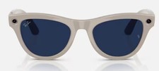 RAY-BAN Meta GEN 2 SKYLER Smart Sunglasses Shiny Grey / Sapphire Transitions