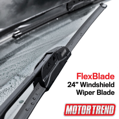 Motor Trend 24'' Replacement Windshield Wiper Blades Premium Protection