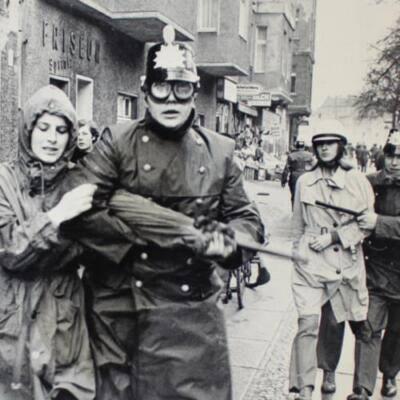 MICHAEL RUETZ PHOTOGRAPHY GERMAN STUDENT MOVEMENT 1960s BERLIN APO PROTESTS 1st 