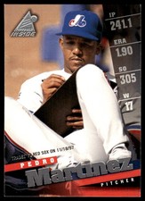 Pedro Martinez 1998 Pinnacle Inside #98 Red Sox MLB READ FREE SHIP AutographDen