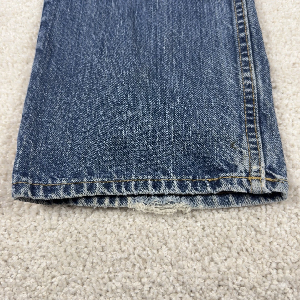 Polo Ralph Lauren Mens Denim Boot Cut leg Blue Jeans 32x32 Classic 867 Mexico - Image 4 of 4