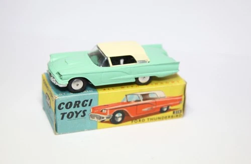 Corgi 214 Ford Thunderbird In Original Box - Near Mint Vintage Model