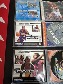 Dreamcast Sports Games Bundle NBA NFL WSB 2K 2K1 2K2