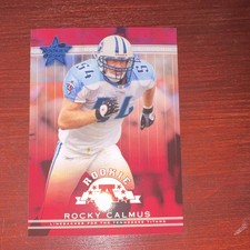 Leaf Rookies & Stars 2002 Rocky Calmus Tennessee Titans #272 Rookie NFL Card