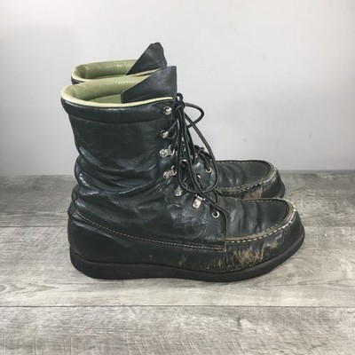 Vintage Browning Kangaroo Leather Featherweight Lace Up Mens Work Boots Size 10