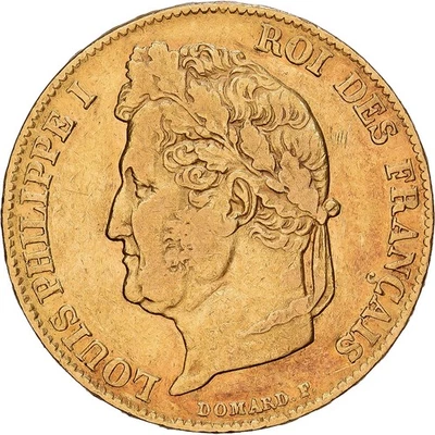 France, Louis-Philippe, 20 Francs, 1840, Paris, Or, TB+, Gadoury:1031, KM:750.1 - Photo 1/2