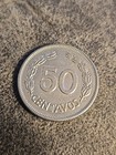 1974 Ecuador 50 Centavos Coin — photo 2