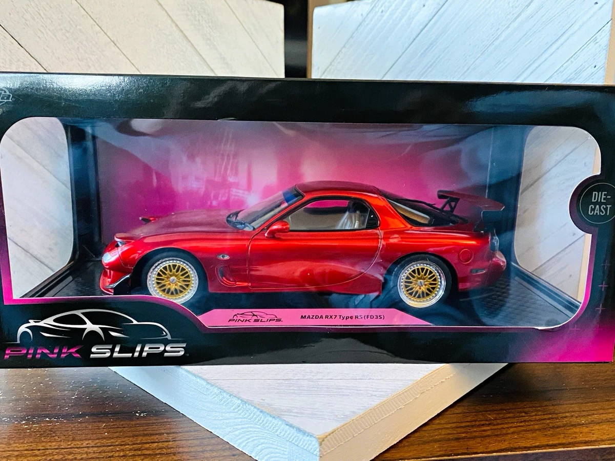 Jada Toys Mazda RX-7 Contemporary Manufacture Diecast Cars, Trucks