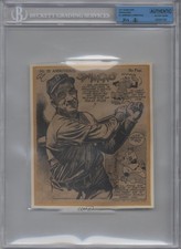 JSA Certified Authenticated Cut Signatures Al Simmons Encased by BGS Auto 0q3
