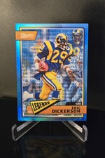 #'d 5/5 🔥 ERIC DICKERSON SSP 2018 Panini Classics Blue Prism Timeless Tributes