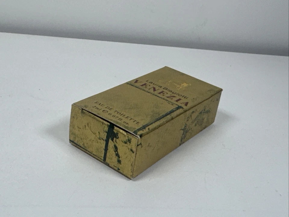 Perfume vintage Laura Biagiotti Venezia eau de toilette 0,07 oz 2 ml tamaño muestra Foto 3 de 3