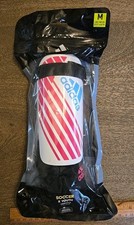 Adidas X MATCH JUNIOR Soccer Shin Guards - White/Pink/Black Medium NEW See All