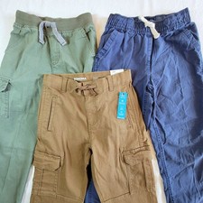Kids Cargo Pants Lot of 3 Sz 7 Back To School Carters Childrens Place Sonoma New