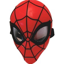 Marvel Ultimate Spider-Man Hero Mask Kid DressUp Fun Sturdy Adjustable Quality