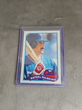 1989 Topps Rafael Palmeiro Chicago Cubs #310 Baseball Card