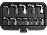 Yato Gelenk-Offener SteckschlüSsel 8 - 19Mm Satz 12Tlg YT-38550