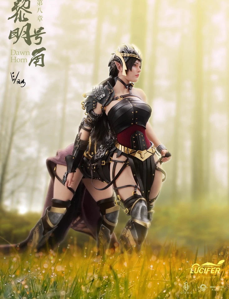 Figura de acción Lucifer 1/6 Centauro Elfo (versión Centauro) Dawn Horn LXF2309 Foto 4 de 4