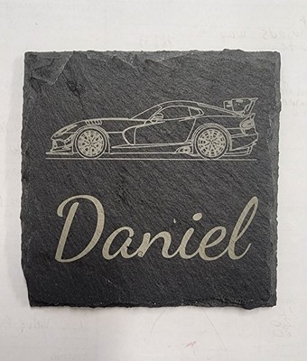 Slate Coasters - Set of 4 Customized